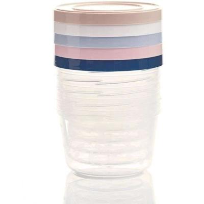 5 x 250ml opbergdozen