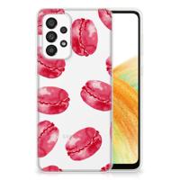 Samsung Galaxy A33 5G | Siliconen Case | Pink Macarons
