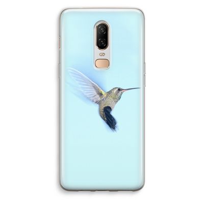 Kolibri: OnePlus 6 Transparant Hoesje