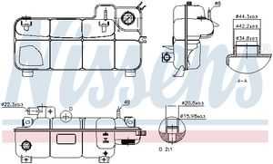 Expansietank, koelvloeistof 996077