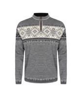 Dale of norway Blyfjell Heren Trui Smoke Drkcharc Offwhite Lgtcha L