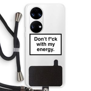My energy: Huawei P50 Transparant Hoesje met koord