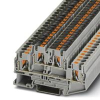 Phoenix Contact 3211825 Klem 2-etages 6.2 mm Snelaansluiting Grijs 50 stuk(s)