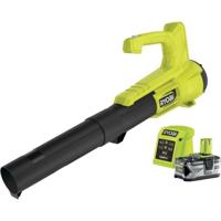 RYOBI RY18BLA-140 18V ONE + Turbo Jet accu bladblazer - 145 km/h - 1 18V 4.0 Ah accu en 1 lader