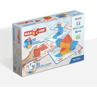 Blocchi magnetici - GEOMAG - Magicube Blocks & Cards - 16 pezzi - Educativi - Plastica riciclata