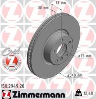 Remschijf Coat Z 150294920