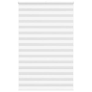 VidaXL Zebra rolgordijn 145x200 cm stofbreedte 140,9cm polyester wit