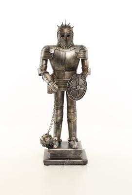 A TIN MODEL OF A KNIGHTS ARMOUR WITH GOEDENDAG