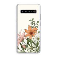 Floral bouquet: Samsung Galaxy S10 5G Transparant Hoesje