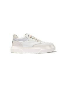 MM6 Maison Margiela Kids baskets en cuir - Blanc