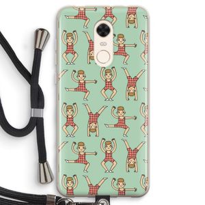 Gymboys: Xiaomi Redmi 5 Transparant Hoesje met koord