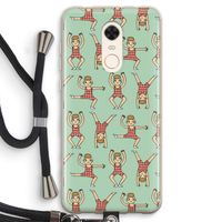 Gymboys: Xiaomi Redmi 5 Transparant Hoesje met koord