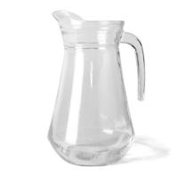 Gerimport Water karaf - schenkkan - glas - 1.3 liter - hoogte 22 cm