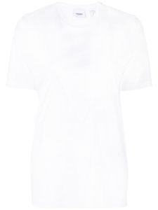 Burberry t-shirt à design à empiècements - Blanc