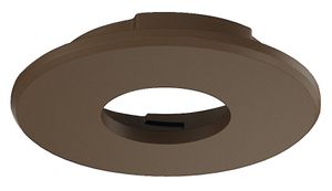 LED afdekring bruin rond voor LED inbouwspot 2090 of 3090