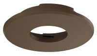 LED afdekring bruin rond voor LED inbouwspot 2090 of 3090
