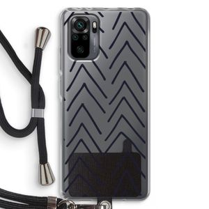 Marrakech Arrows: Xiaomi Redmi Note 10 Pro Transparant Hoesje met koord