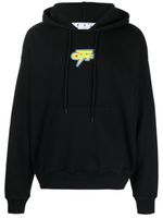 Off-White hoodie Thunder à imprimé graphique - Noir
