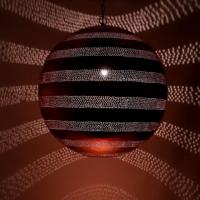 Hanglamp Aicha bol koper ø55cm