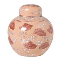 Vaas bloemen - roze - ø18.5x20 cm Vaas bloemen - roze - ø18.5x20 cm