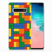 Samsung Galaxy S10 Plus | TPU bumper | Blokken