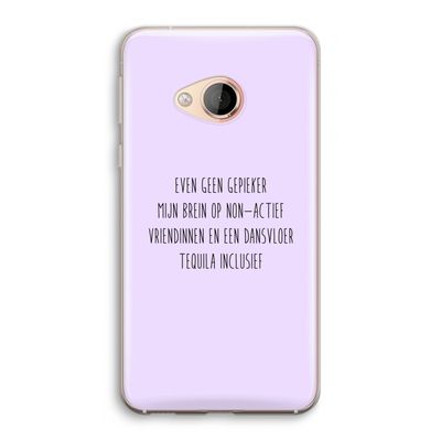 Tequila: HTC U Play Transparant Hoesje