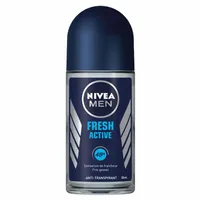 Nivea Men Fresh Active Roll-On Deodorant - 50 ml - thumbnail