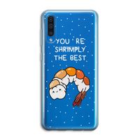 You're Shrimply The Best: Samsung Galaxy A50 Transparant Hoesje