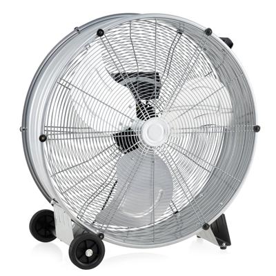 Industriële Trommelventilator met 3 Snelheden en Aluminium Bladen 65 x 37 x 67 cm Zilver