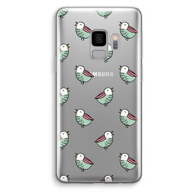 Vogeltjes: Samsung Galaxy S9 Transparant Hoesje