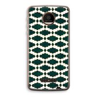 Moroccan tiles: Motorola Moto Z Force Transparant Hoesje