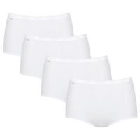 Sloggi Basic+ Maxi slip wit 4-pack = 3+1 Sloggi Basic+ Maxi slip wit 4-pack = 3+1
