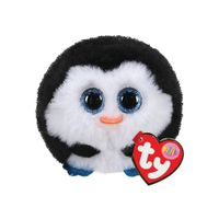 TY Puffies Pinguïn Knuffel Waddles 8 cm - thumbnail