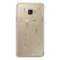 Dancing #3: Samsung A3 (2017) Transparant Hoesje