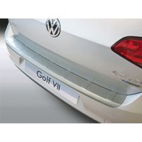Bumper beschermer passend voor Volkswagen Golf VII 3/5 deurs 2013- 'Ribbed' 'Brushed Al GRRBP776B