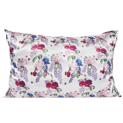 Kitsch x Bridgerton Satin Pillowcase Floral Kitsch x Bridgerton Satin Pillowcase Floral