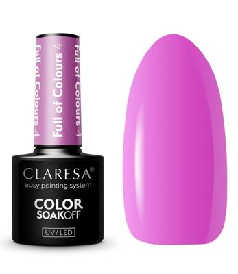 Claresa uv/led gellak 5ml full of colours 4