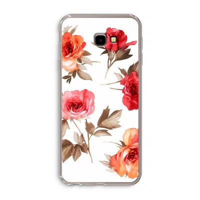 Roosjes: Samsung Galaxy J4 Plus Transparant Hoesje