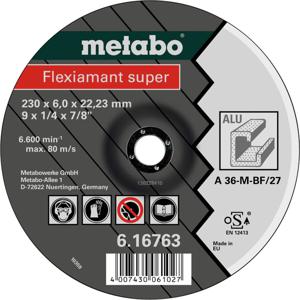 Metabo 616748000 Afbraamschijf gebogen Boordiameter 22.23 mm 25 stuk(s)