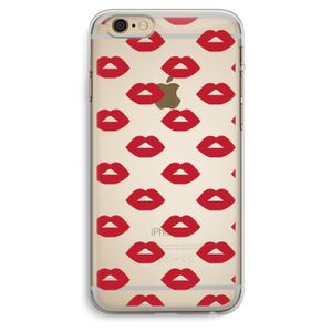 Lips: iPhone 6 Plus / 6S Plus Transparant Hoesje