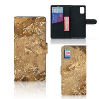 Samsung Galaxy M51 Bookcase Marmer Creme - thumbnail