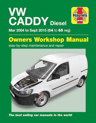 Haynes Werkplaatshandboek VW Caddy diesel (maart 2004-Sept 2015) 6390