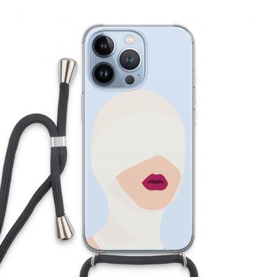 Incognito: iPhone 13 Pro Transparant Hoesje met koord