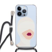 Incognito: iPhone 13 Pro Transparant Hoesje met koord