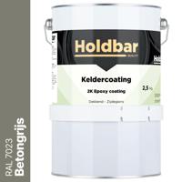 Holdbar Keldercoating Betongrijs (RAL 7023) 2,5 kg
