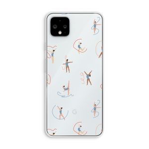 Dancing #3: Pixel 4 XL Transparant Hoesje