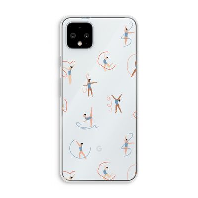 Dancing #3: Pixel 4 XL Transparant Hoesje