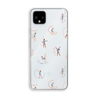 Dancing #3: Pixel 4 XL Transparant Hoesje