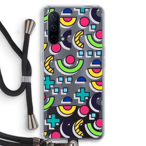 8-bit N°6: OnePlus Nord CE 5G Transparant Hoesje met koord