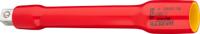 HAZET Verlengstuk · geïsoleerd 8821KV-5 · 3/8 inch (10 mm) vierkant hol · 3/8 inch (10 mm) vierkant massief · Lengte: 142 mm HAZET Verlengstuk · geïsoleerd 8821KV-5 · 3/8 inch (10 mm) vierkant hol · 3/8 inch (10 mm) vierkant massief · Lengte: 142 mm